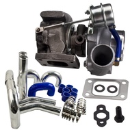 GT25 GT28 universal Turbo Charger Compressor A/R 0.6 Turbine A/R 0.64 Wet Float + 3" 76mm Aluminium 