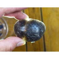 § Energy Ore § Indonesia Meteorite River Rolling Stone Polished Agni Manitite Volcanic Glass 77.74g 
