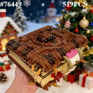 Chomping Monster Book of Monsters Building Blocks Sets 76449 Compatible With Legoed Particles Suitab