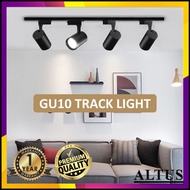 Track Light LED Casing GU10 Bulb Replaceable Spotlight Rail Bar Lamp Ceiling Tracklight [1 Year Warr