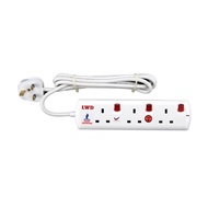 sirim approved 3 gang power socket extension
