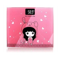 Inmazing Digital LCD Electronic Pinky Girl Body Weight Weighing Scale Machine Timbang Berat Badan Ki