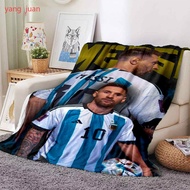 Champions League Ballon d'Or Lionel Messi Argentine Throw Blanket Flannel Printing Football Fans bla