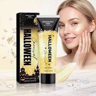 Glitter Gel (Light Yellow) Halloween Party Face Body Collarbone Makeup Light Yellow Glitter Gel 903