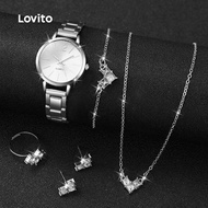 Lovito Watch Minimalist Gold C Watch LFASCS1582