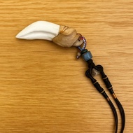 勇者之牙 | 原住民山豬牙手工頸鍊(大)