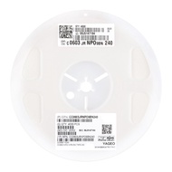 Original 0603 Patch Capacitor 24pF (240) ±5% 50V NP0 CC0603JRNPO9BN240