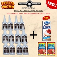 SPECIAL BUY 12 PCS OF ULTRABOND PROSEAL GET FREE 1 MAGNOLIA CREAM & 2 BINGO CORNED BEEF