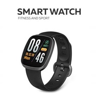 【自定wallpaper】全屏觸控 智能手錶－ 全防水 WHATSAPP WECHAT FB IG 信息提示／來電顯示／遙控音樂／血壓心率監測／卡路里／計步器／防丟提示 smart watch for