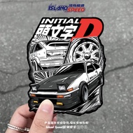 INITIAL D Car Sticker, INITIAL D Luggage Sticker, AE86 Speedy Body Decal