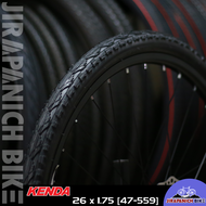 ยางจักรยาน 26 นิ้ว KENDA ขนาด 26x1.50 และ 26x1.75 (ราคาต่อ 1 เส้น ไม่รวมยางนอกและยางใน)