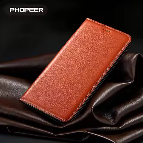 Genuine Leather Case for Huawei Honor Nova 14 13 13i 12S 12i 11 10 9 8 7 6 5 4 3 2 i SE Pro Plus Fli