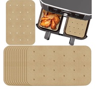 Air Fryer Parchment Paper Liner Oil-Proof ถาดกระดาษกันน้ำ Non-Stick Baking Mat สำหรับเตาอบ Air Fryer อุปกรณ์เสริม