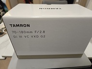 [5年保用] 二代 Tamron 70-180mm f/2.8 Di III VC VXD G2 (A065) Sony E-mount 二代大三元長焦