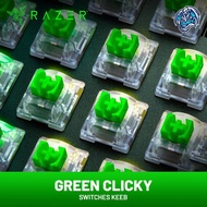 Razer Green Clicky and Tactical Mechanical Switch