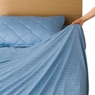 Nitori Double-sided Kikkuri Kette Saramochi n-s Single Size N Cool SP Blue NITORI 7585282