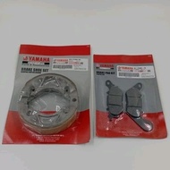 FRONT REAR BRAKE PADS PACKAGE YAMAHA 5D9 + 3C1 BYSON CARBON FI VIXION OLD JUPITER MX OLD VEGA ZR VEG