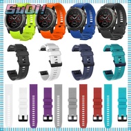 SUQI Silicone Watch band Quick Release Wrist Strap For Garmin Fenix 5 5X 5S Plus