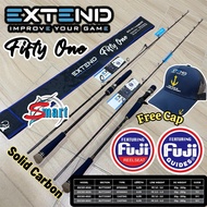 EXTEND SHARK FIFTY ONE 51 SOLID CARBON JIGGING ROD (Free Cap) EXTEND SHARK 51