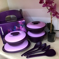 Tupperware Purple Royale Petit Serveware Set