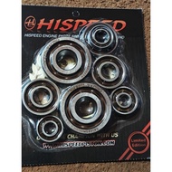 HISPEED XRM WAVE 125 ENGINE BEARING SET CRANK CRANKSHAFT Xrm125 Rs125 Wave125