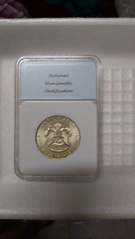 不斷升值美國 1964年 50美仙 紀念銀幣 MS-67