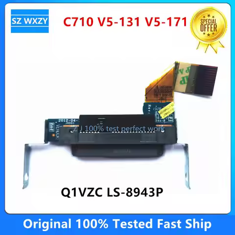 Original For Acer Chromebook C710 V5-131 V5-171 Laptop HDD CONNECTOR BOARD W/ CABLE Q1VZC LS-8943P 1