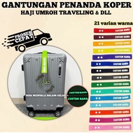 Tohacollection Baggage TAG Hajj and Umrah SuitcaseTAG with Custom Name and Glow-In-The-Dark Screen P