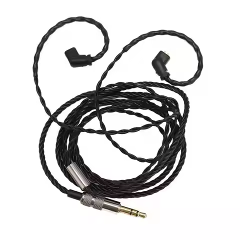 Earphone Upgrade Cable 3.5mm to 2 Pin 0.78mm for QDC for CCA for KZ ZSN/ZSN Pro/ZSN Pro X/AS12/AS16 
