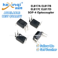 (10pcs) EL817A EL817B EL817C EL817D SOP4 DIP-4 Optocoupler Transistor