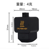 3D Printer Accessories Bambu Lab Bambu Lab H2D/H2S Hot End Nozzle Silicone Protective Case Black Hig