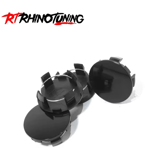 RhinoTuning 2/4PCS OD 64mm/2.52" ID 53.5mm/2.11" Car Wheel Center Hub Caps For #87-RX300-16 #C74152 