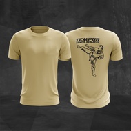 READY STOCK BAJU INNER T-SHIRT TTS TEMPUR TANPA SENJATA GGK PARA KOMANDO KHAKI