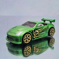 [READY STOCK] HOTWHEELS NISSAN FAIRLADY 350Z GREEN LOOSE 5PACK NIGHTBURNERS