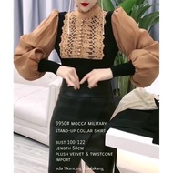 X 3950 SALE ATASAN WANITA BLOUSE MILITARY IMPORT KS3950