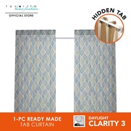 Favorita Melania Casa Sunout Tab Curtain (1 Pc x 140 x 220cm) Diffuse Daylight Eco Friendly | Langsi