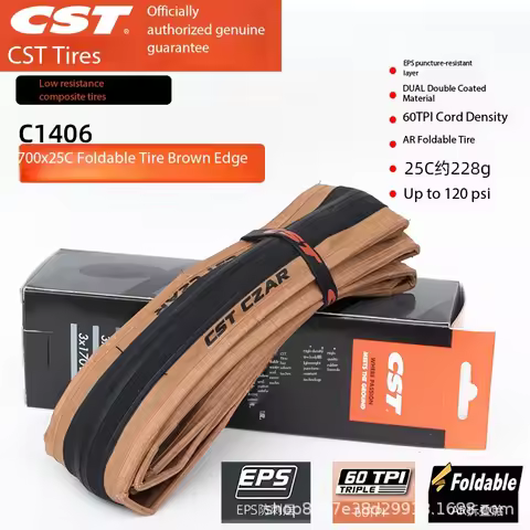 CST 700x23 25 28C Road Fixie Folding Bicycle Lightweight Bike Tire Puncture Proof