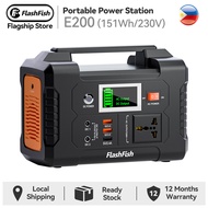 【COD】FlashFish E200 200W Solar Generator 40800mAh Multi-Function Portable Big Capacity Power Station