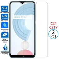 Tempered glass screen protector for realme c21 c21y c21c film