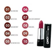Original Lipstick SILKYGIRL Lipstick Powder Matte OMG code 01 sahaja