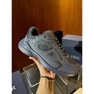Dior B30 Sports Shoes - Retro Style Genuine Leather Low-Tops