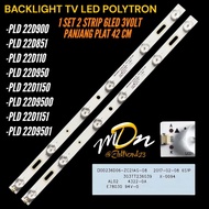 POLYTRON 22 INCH LED TV BACKLIGHT PLD-22D900- PLD-22D851- PLD-22D110- PLD-22D950- PLD-22D9500- PLD-2