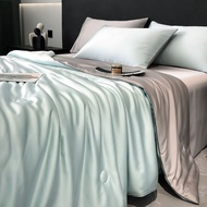 Premium Lyocell Tencel Summer Cool Quilt, 4-Piece Set, Machine Washable, Lightweight Air Conditionin