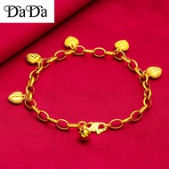 gelang tangan emas 375 original malaysia love pendant womens bracelet birthday gift