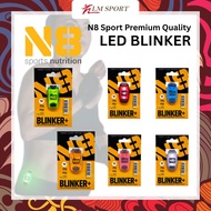 N8 Blinker LED Safety Light | High Visibility for Night Running, Cycling & Walking