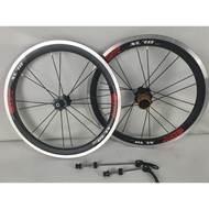 Wheelset XLR8 16 349 Vbrake 30mm FV 74/135 16/20H