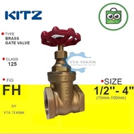 3/4" INCH GATE VALVE KITZ KUNINGAN