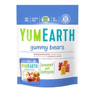 YumEarth Gummy Bear/Fruit Snack 99g - 5 packs / sour little 142g