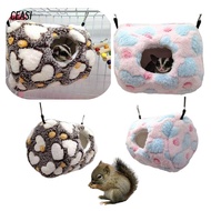 CEASI Pet Hammock Ferret Rat Plush Warm Pet Supplies Squirrel Beds
