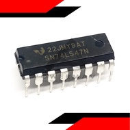 74ls47 dip ic dip14 sn74ls47n sn74ls47 7447 NAND gates input buffers and 7 AND OR INVERT ga